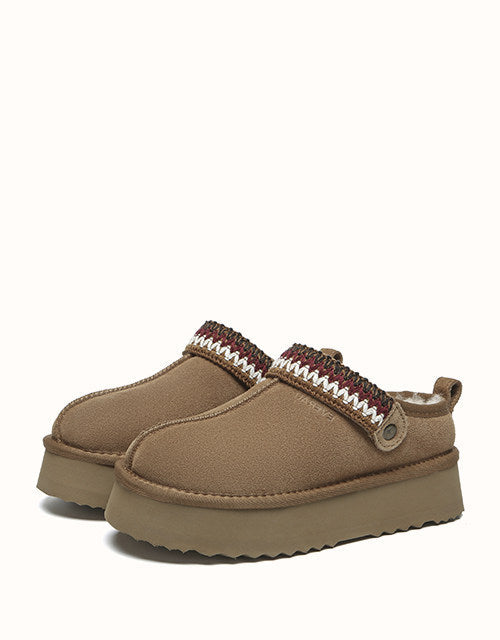 EVERAU® Maeve Slipper (Chestnut)