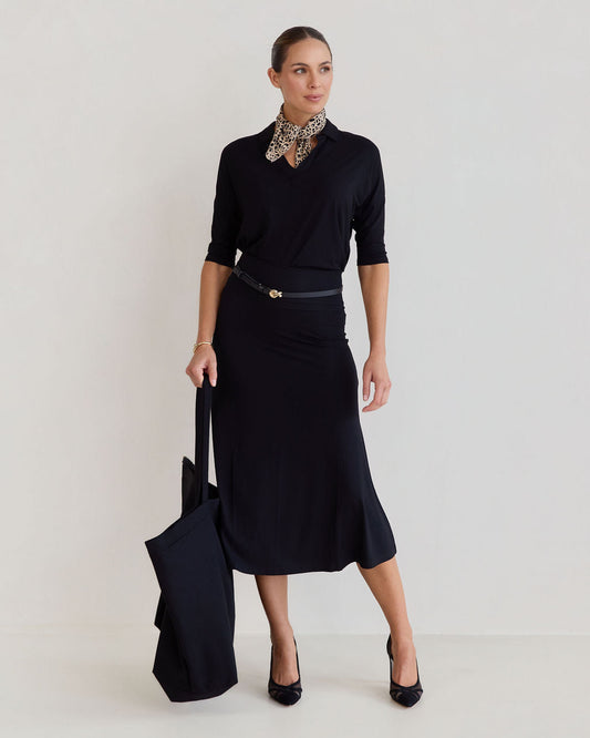 Lou Lou Benni Bamboo Scarf (Houndstoth)