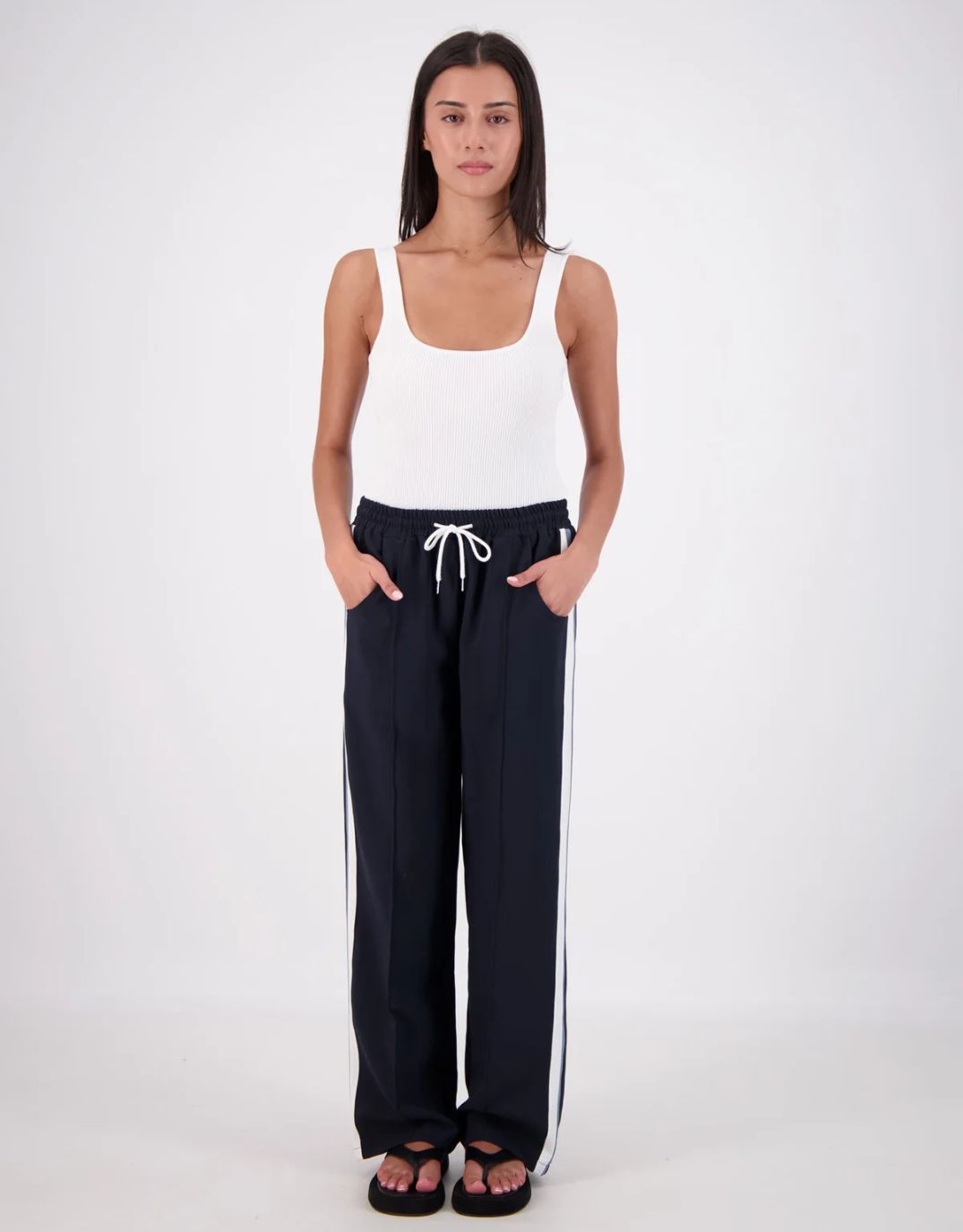 Cassis Trousers - (Navy)