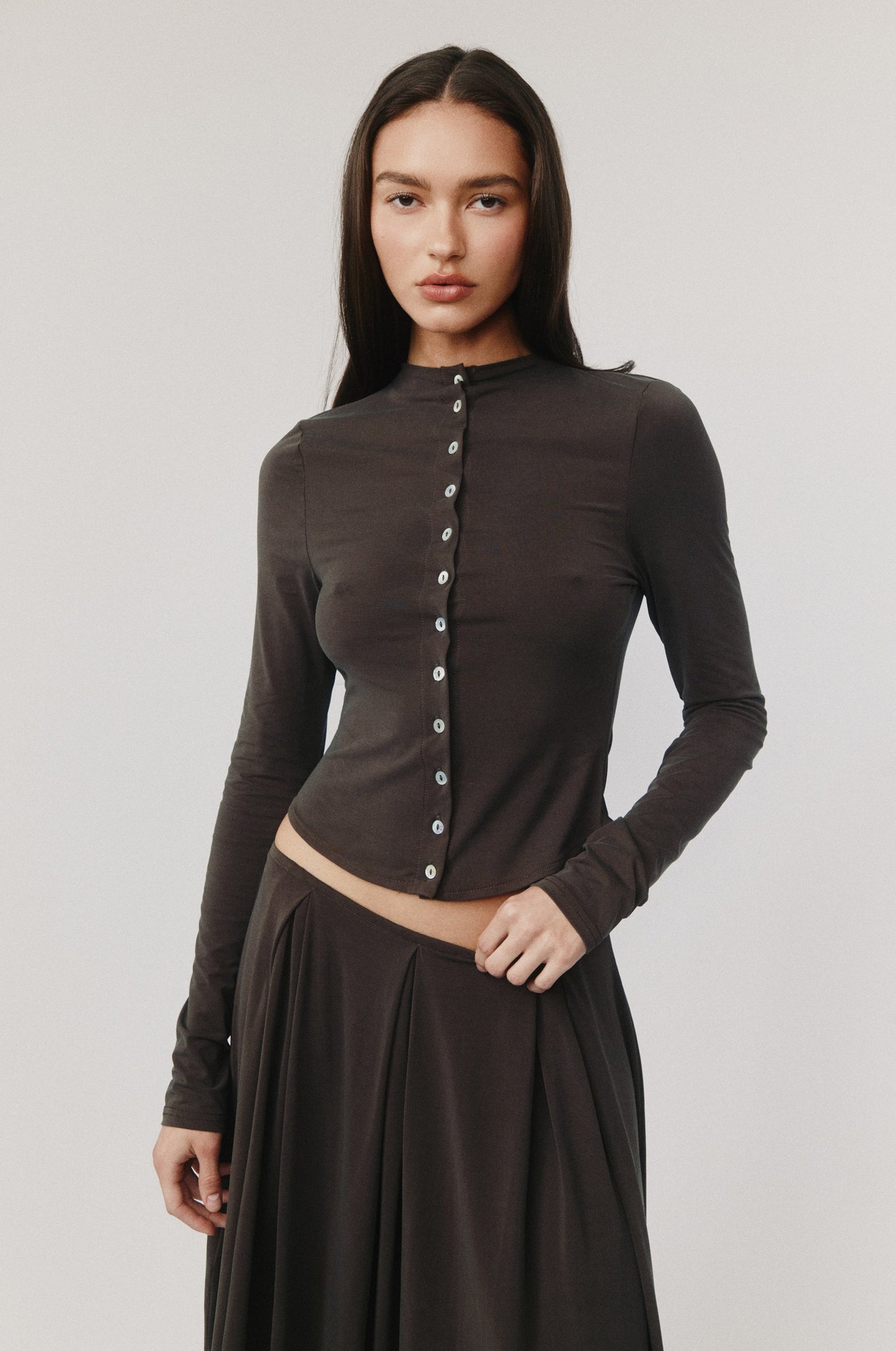 Jolie Top (Chocolate)