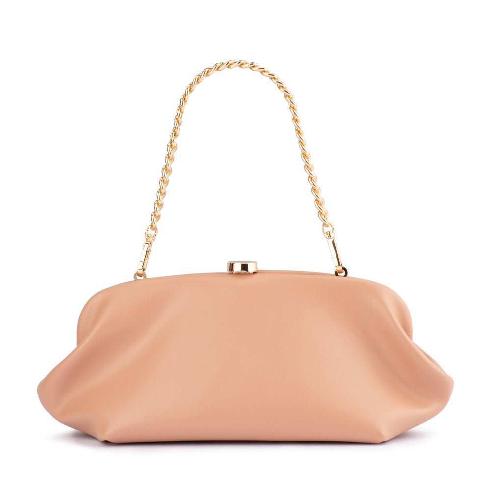 Olga Berg JOSEFINA Framed Clutch (Blush)