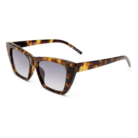 Image of Sunglasses. Product name - Solstice in Honey Tort colour by brand - Sass Clothing