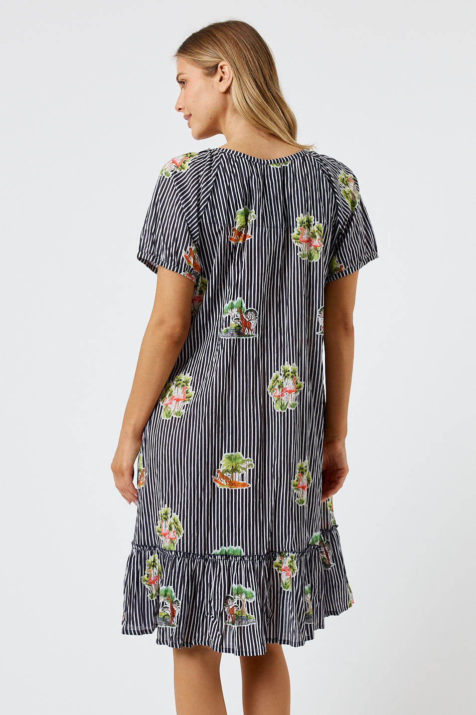 Kabana Jayne Shirred Dress | EXCLUSIVE (Red)