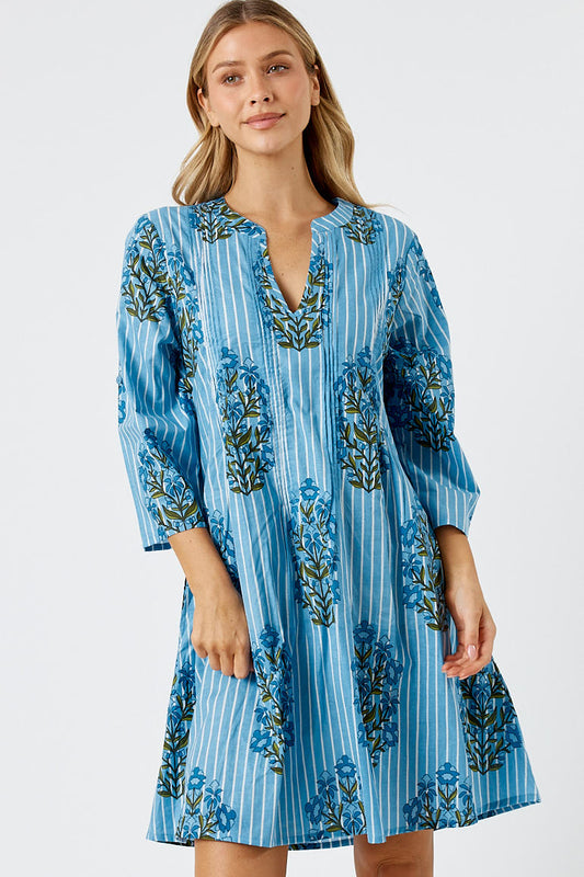 Image of Dresses. Productname: Kabana Lili Dress Blue | EXCLUSIVE in Blue colour by brand - Kabana