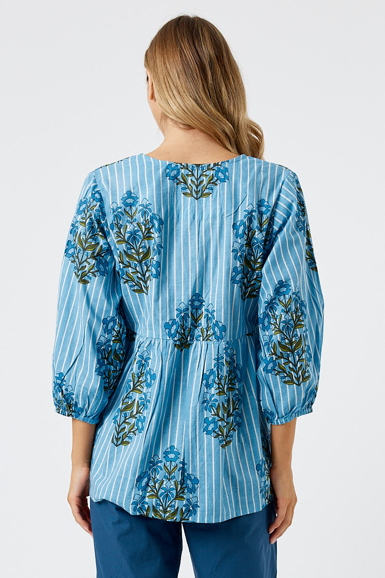 Kabana Lili Top | EXCLUSIVE (Blue)