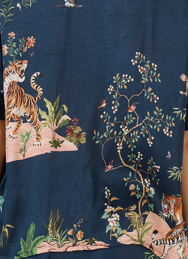 Rubyyaya Machali Shirt (Navy)