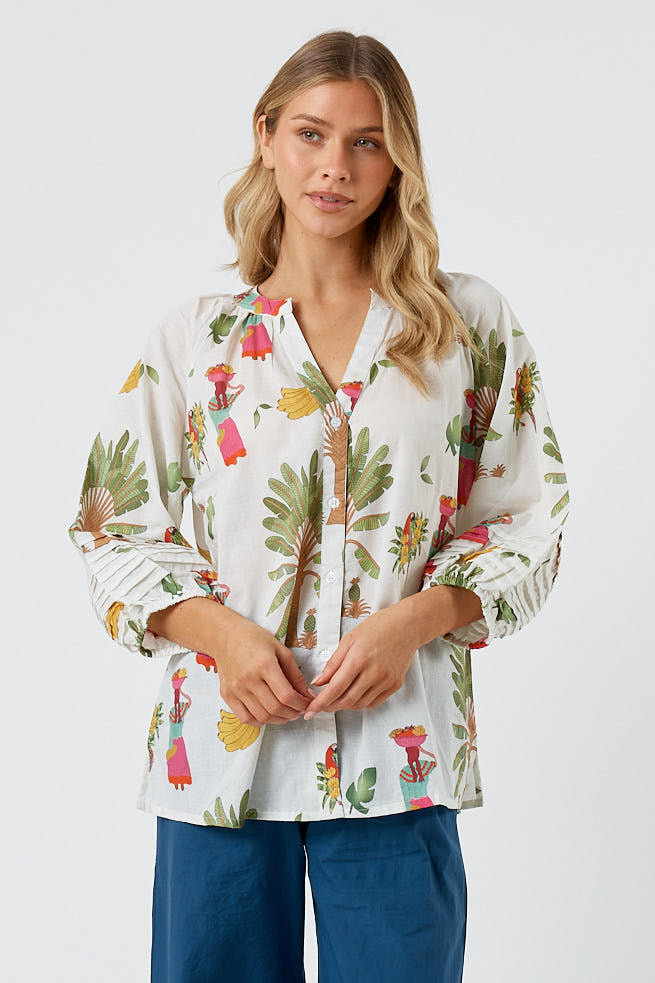 Kabana Sabrina Shirt | EXCLUSIVE (White)