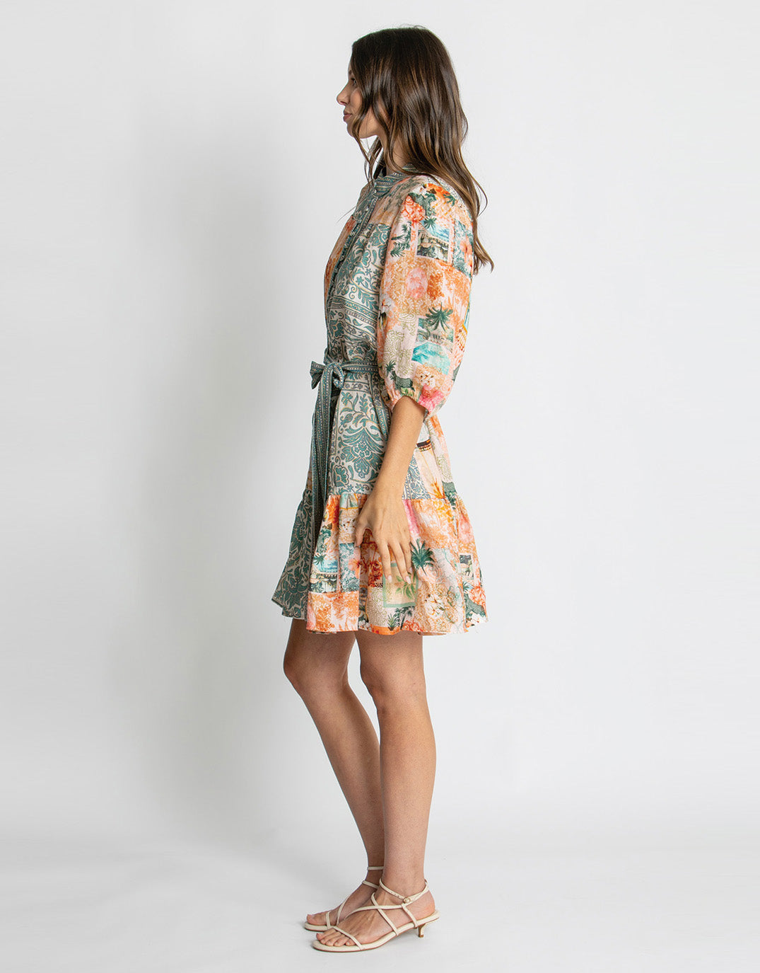 Kachel Aria Mini Dress (Multi)