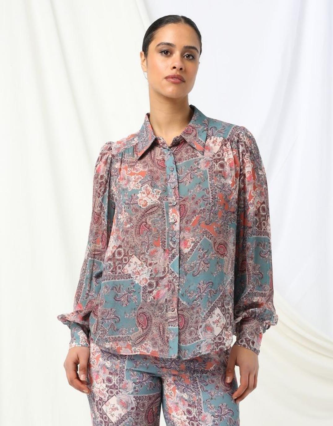 Kachel Margot Blouse (Multi)