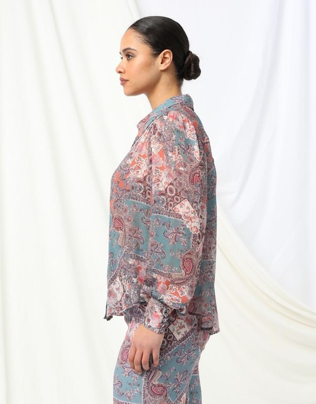 Kachel Margot Blouse (Multi)