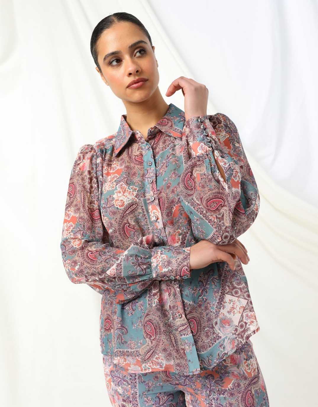 Kachel Margot Blouse (Multi)