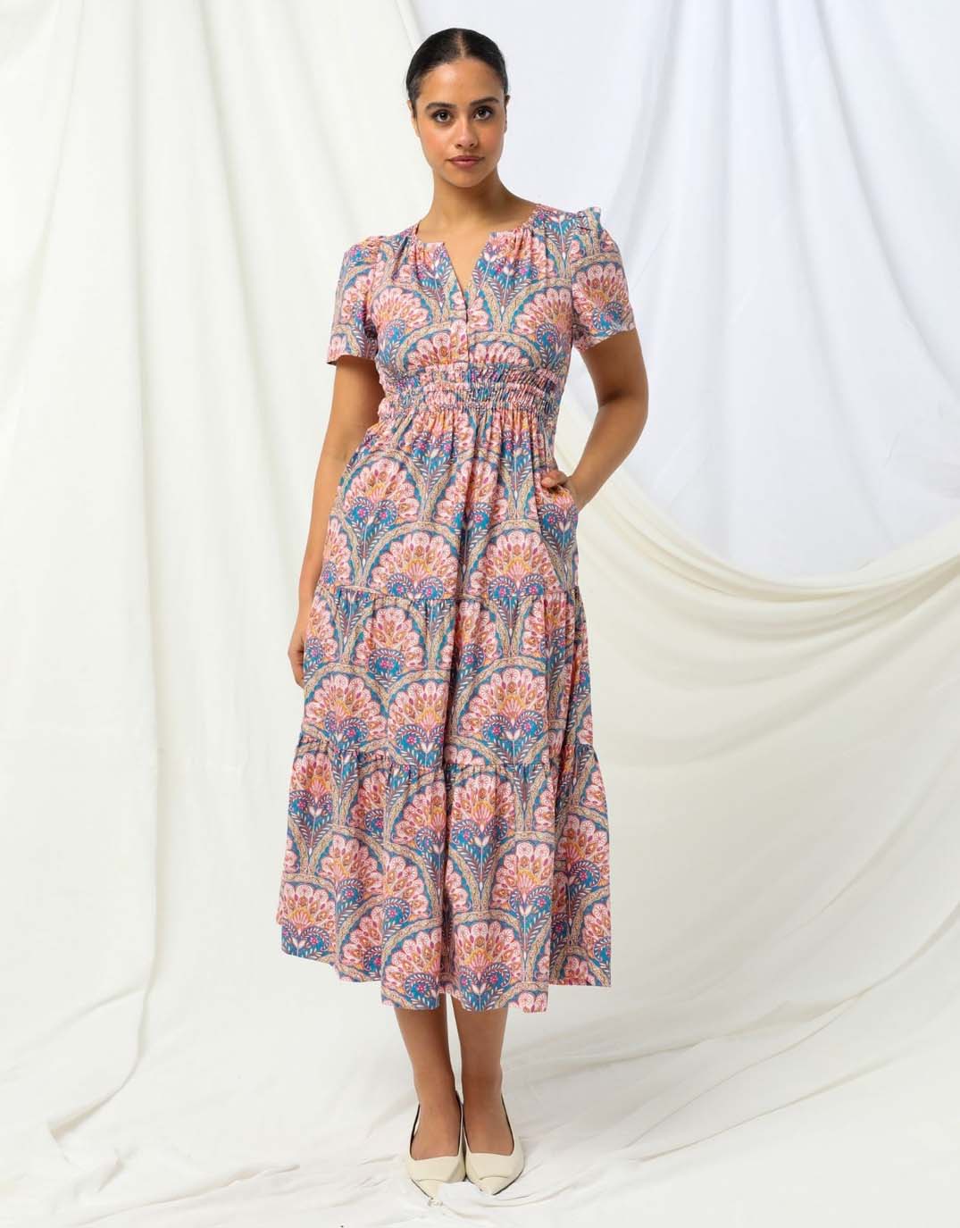Kachel Megan Dress (Multi)
