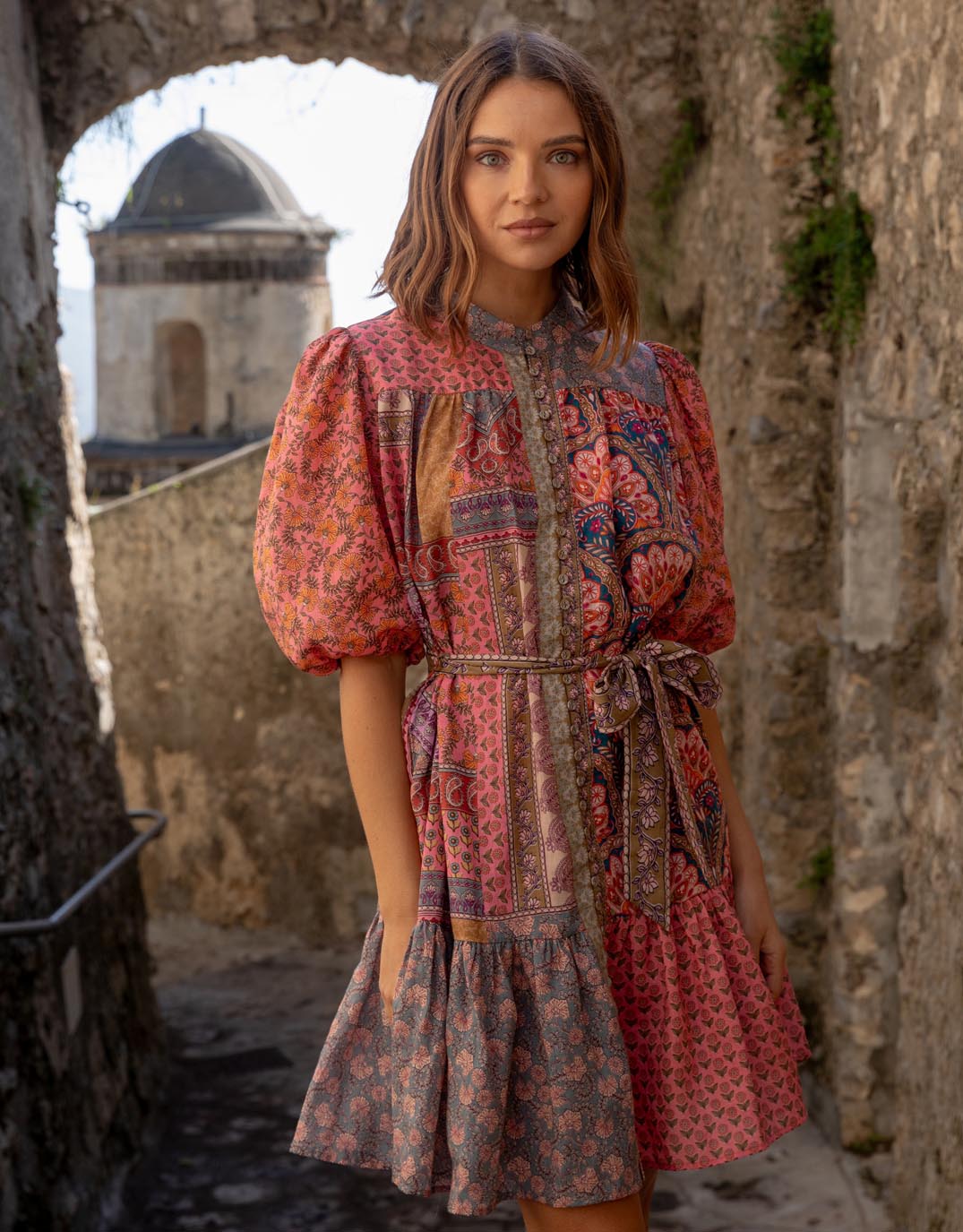 Kachel Sophie Dress (Multi)