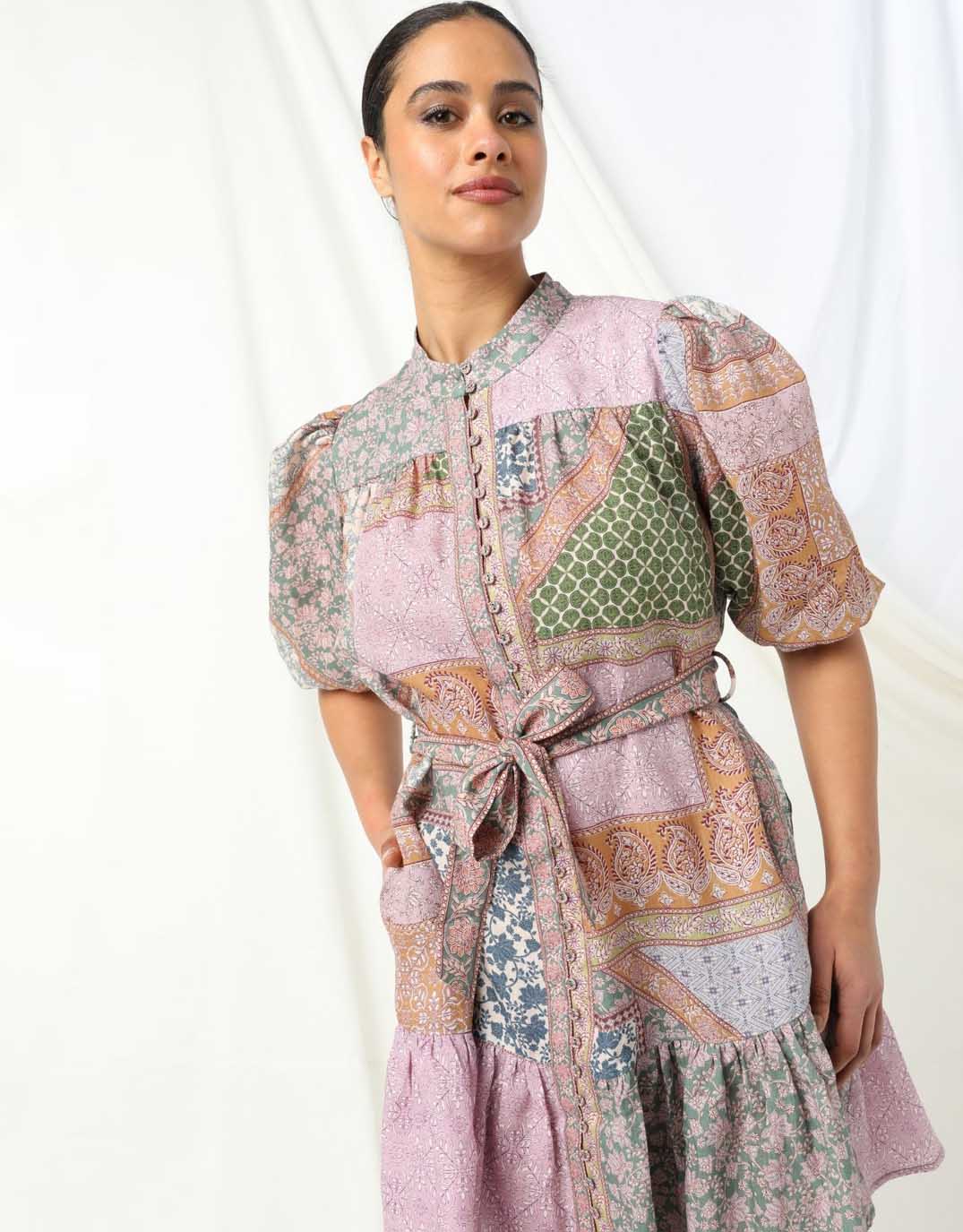 Kachel Stella Dress (Multi)