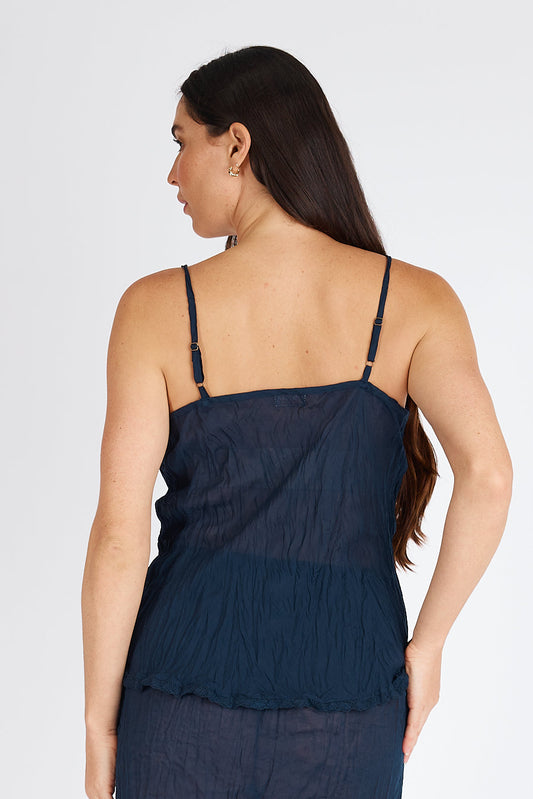 Kalme Ibiza Cami (Navy)