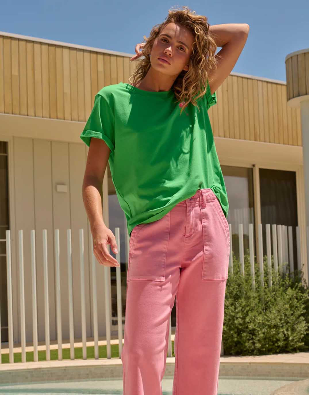 Kireina Celeste Pant (Sorbet Pink)