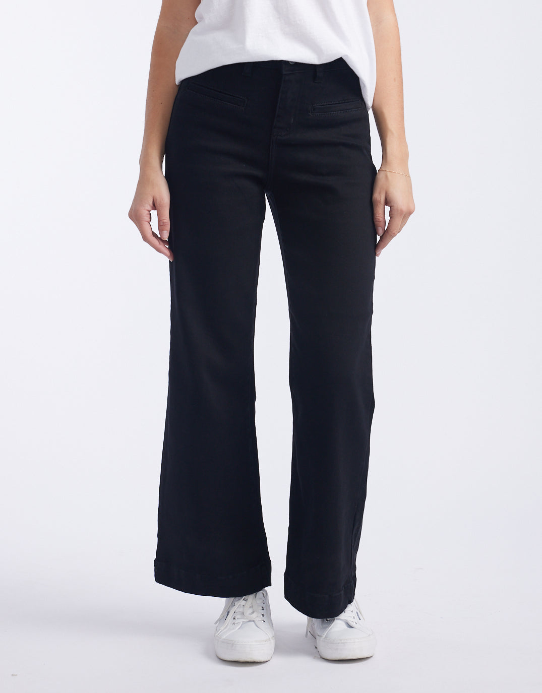 Image of Jeans. Productname: Freya Jeans - in Black colour by brand - Kireina