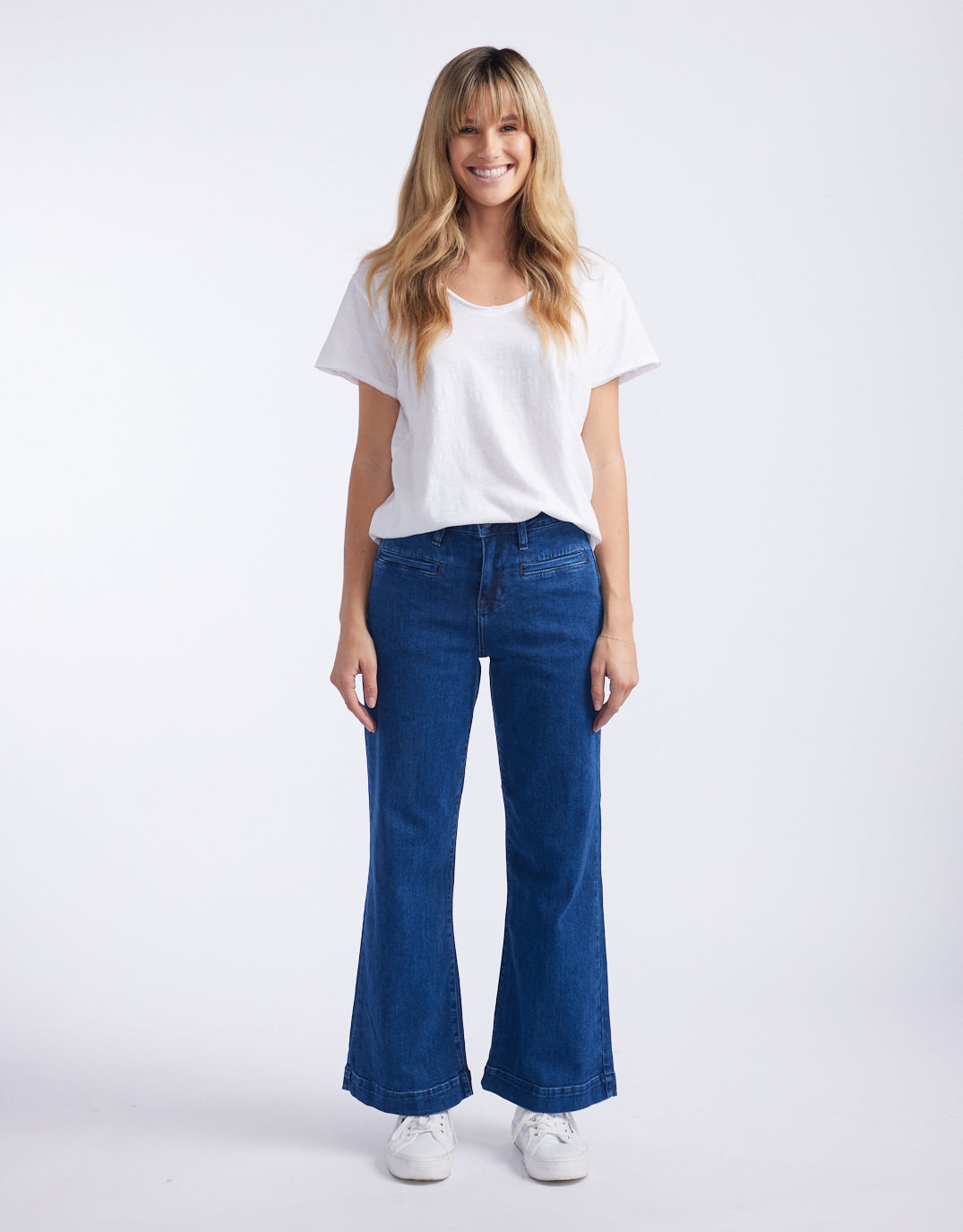 Kireina Freya Jeans (Mid West Blue)