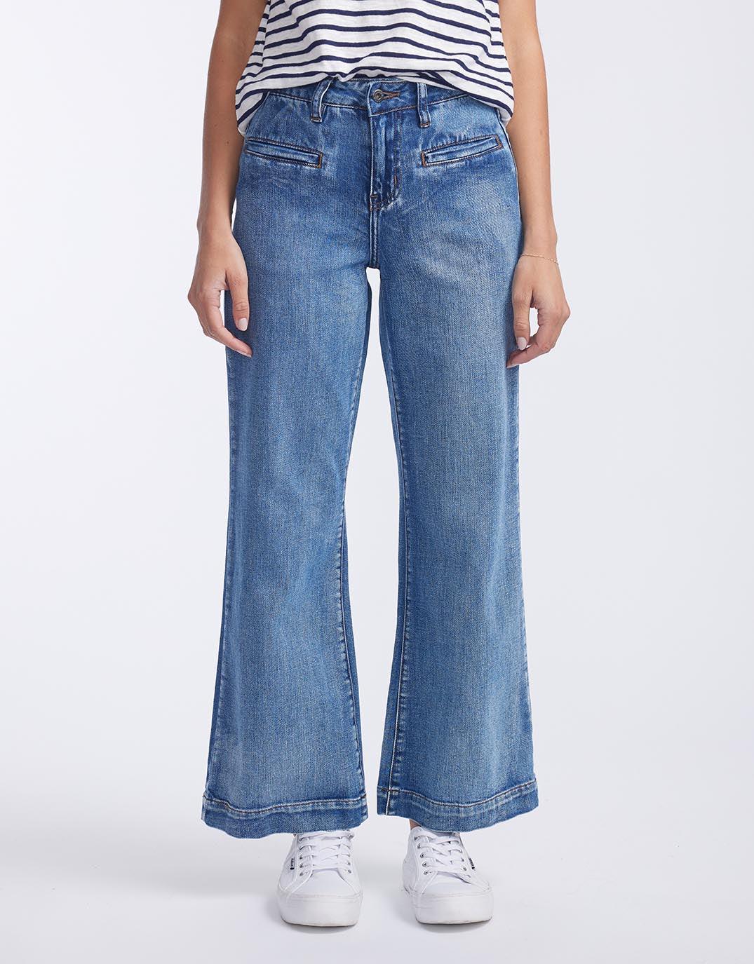 Image of Jeans. Productname: Freya Jeans - in Waterfall colour by brand - Kireina