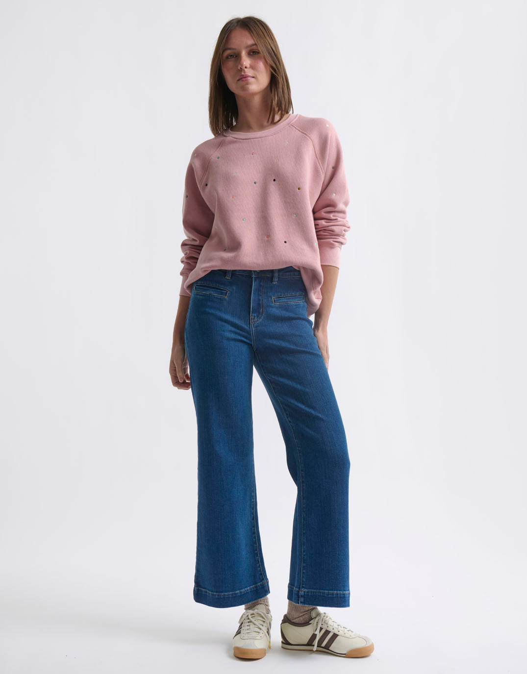 Kireina Freya Welt Pocket Jean (Brentwood Blue)