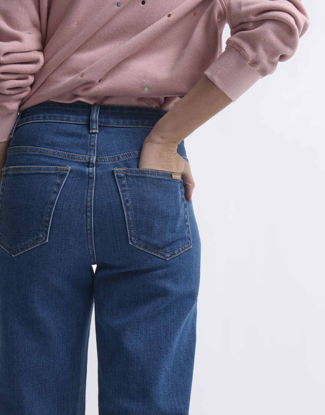 Kireina Freya Welt Pocket Jean (Brentwood Blue)