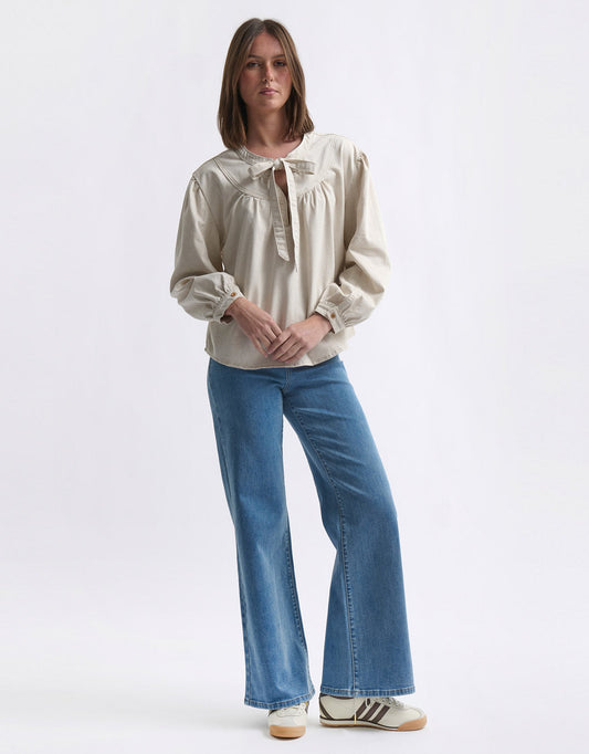 Kelly Shirt - (Sand)