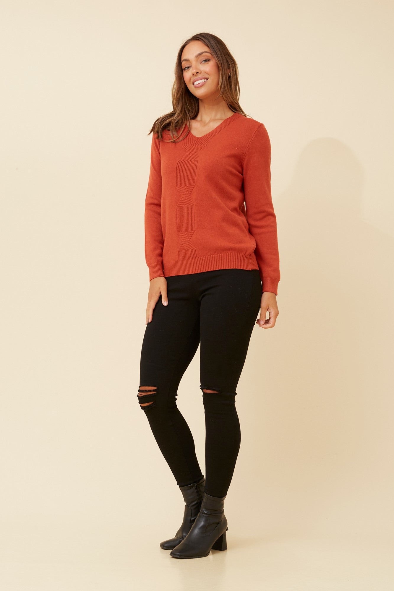 ANGELITA KNIT PULLOVER (Orchid)