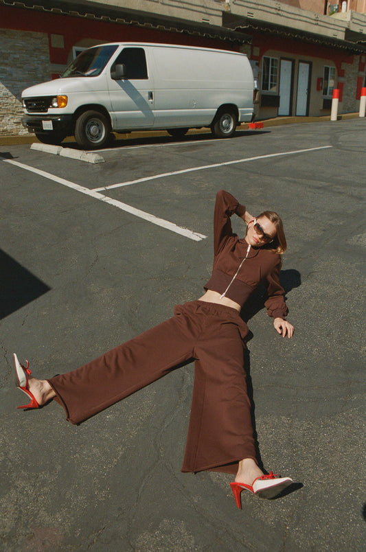 Kya Track Pant (Chocolate)
