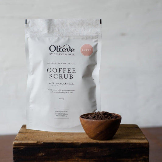 Image of Accessories. Product name - Latte Coffee Scrub Latte in Assorted colour by brand - Olieve & Olie