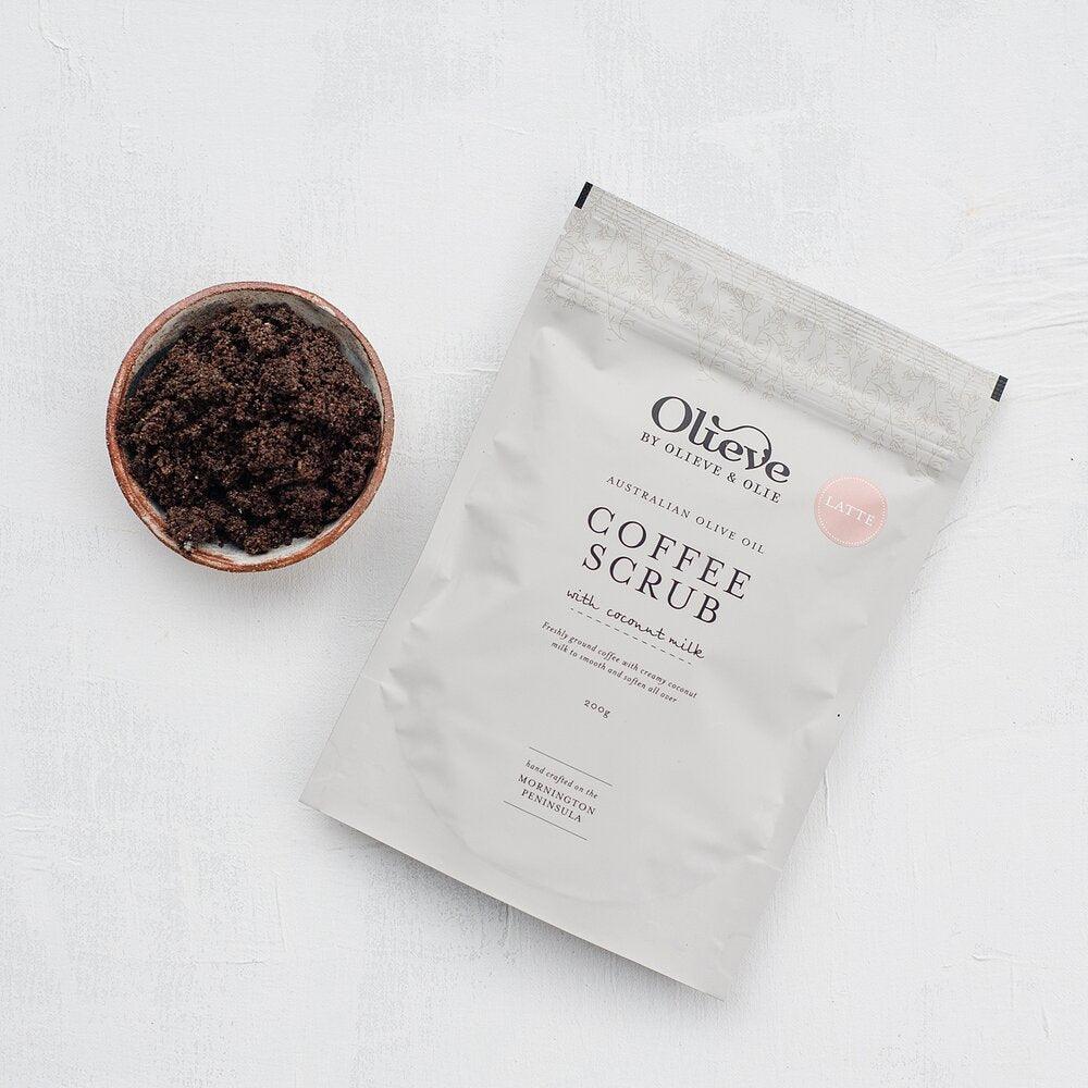 Olieve & Olie Latte Coffee Scrub Latte (Assorted)