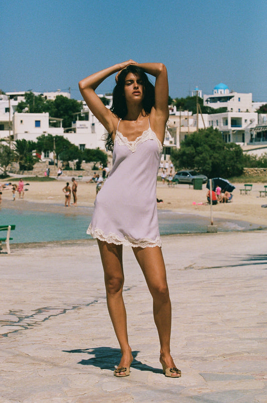 Leni Dress (Lilac)