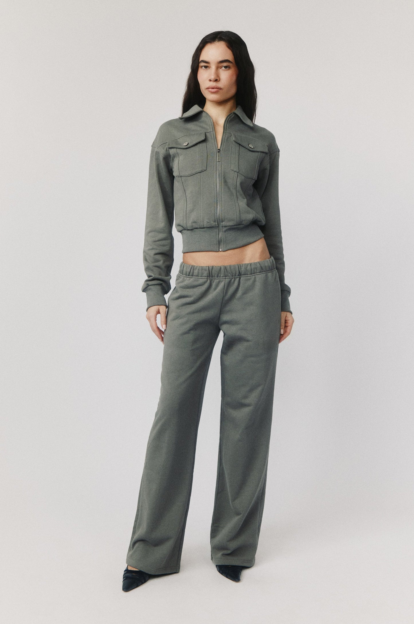 Lexa Track Pant (Charcoal)