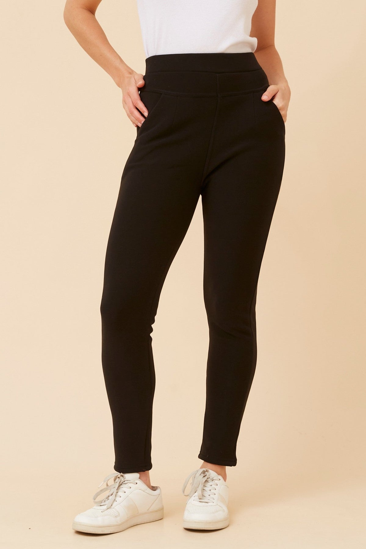 ISRA SOLID PANTS (Black)