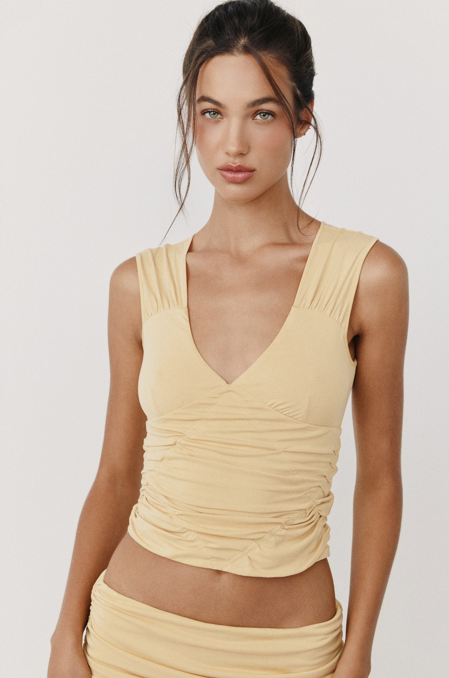 Lila Top (Yellow)