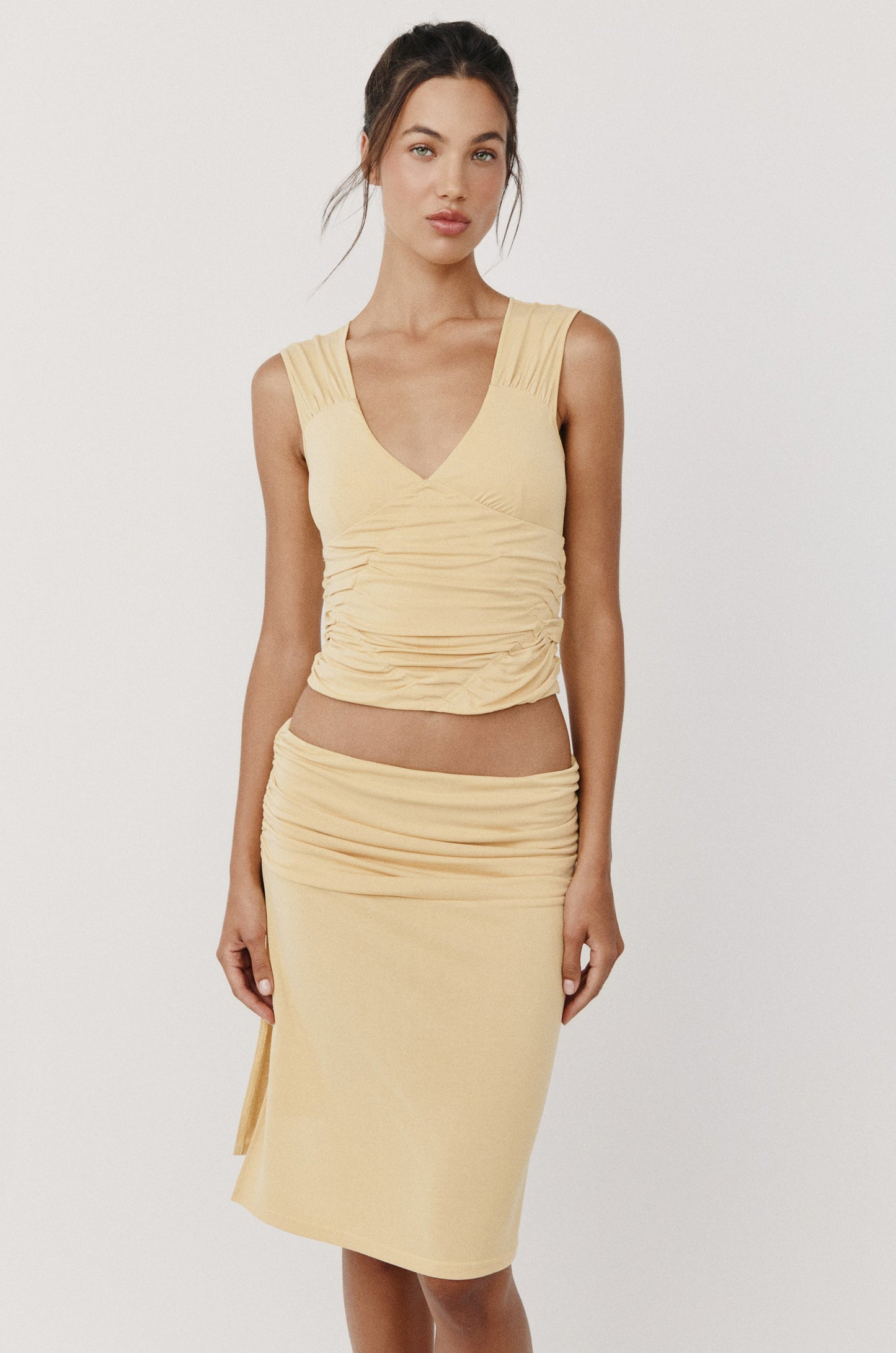 Lila Top (Yellow)