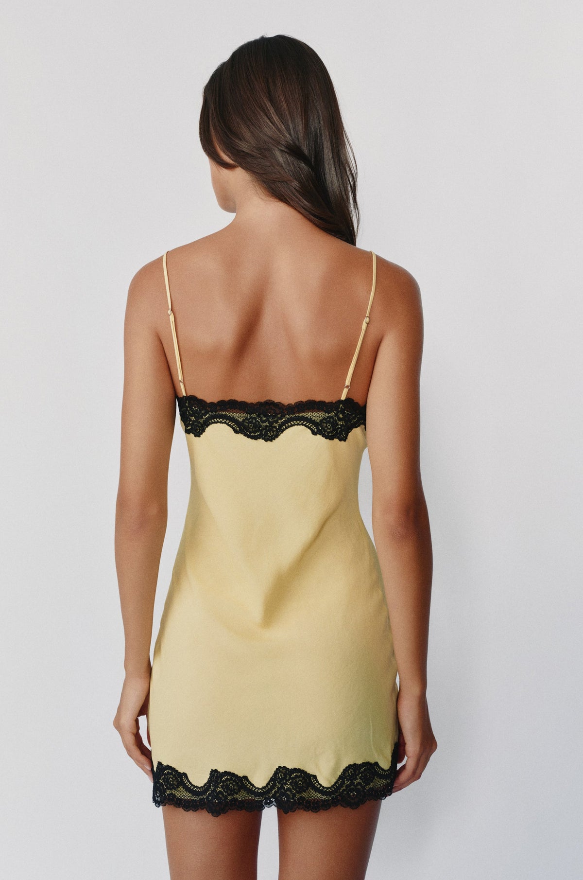 With Jéan Livia Dress (Pale Yellow)