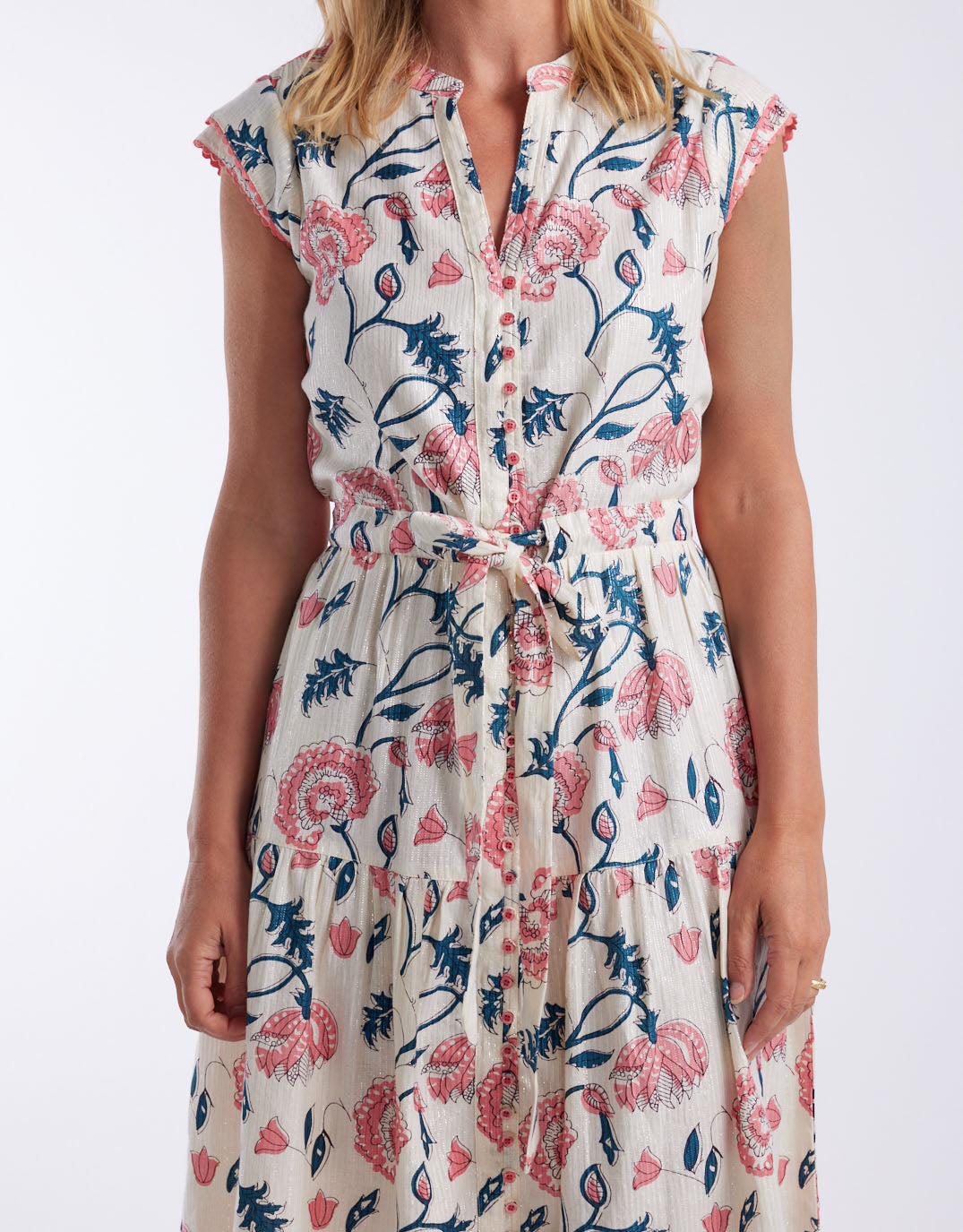 Lola Daisy Boo Midi (Capri Pink Blue)