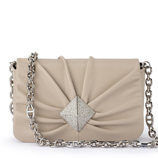 Image of Bags. Productname: LOTTIE Shoulder Bag in Mink colour by brand - Olga Berg