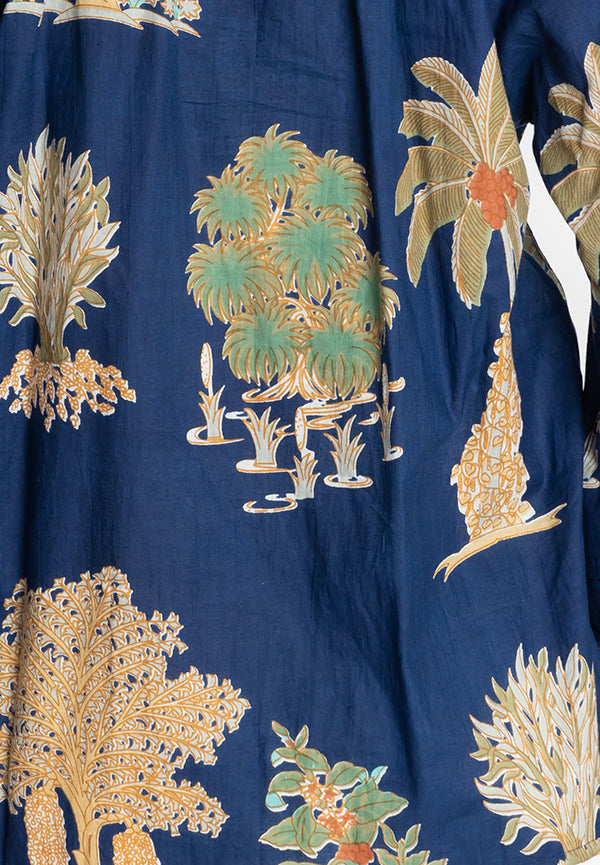 LulaLife Amrita Shirt (Navy)