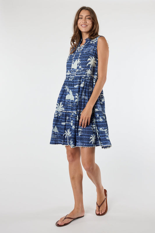 PRE SALE | LulaLife Alura Sundress (Ocean)
