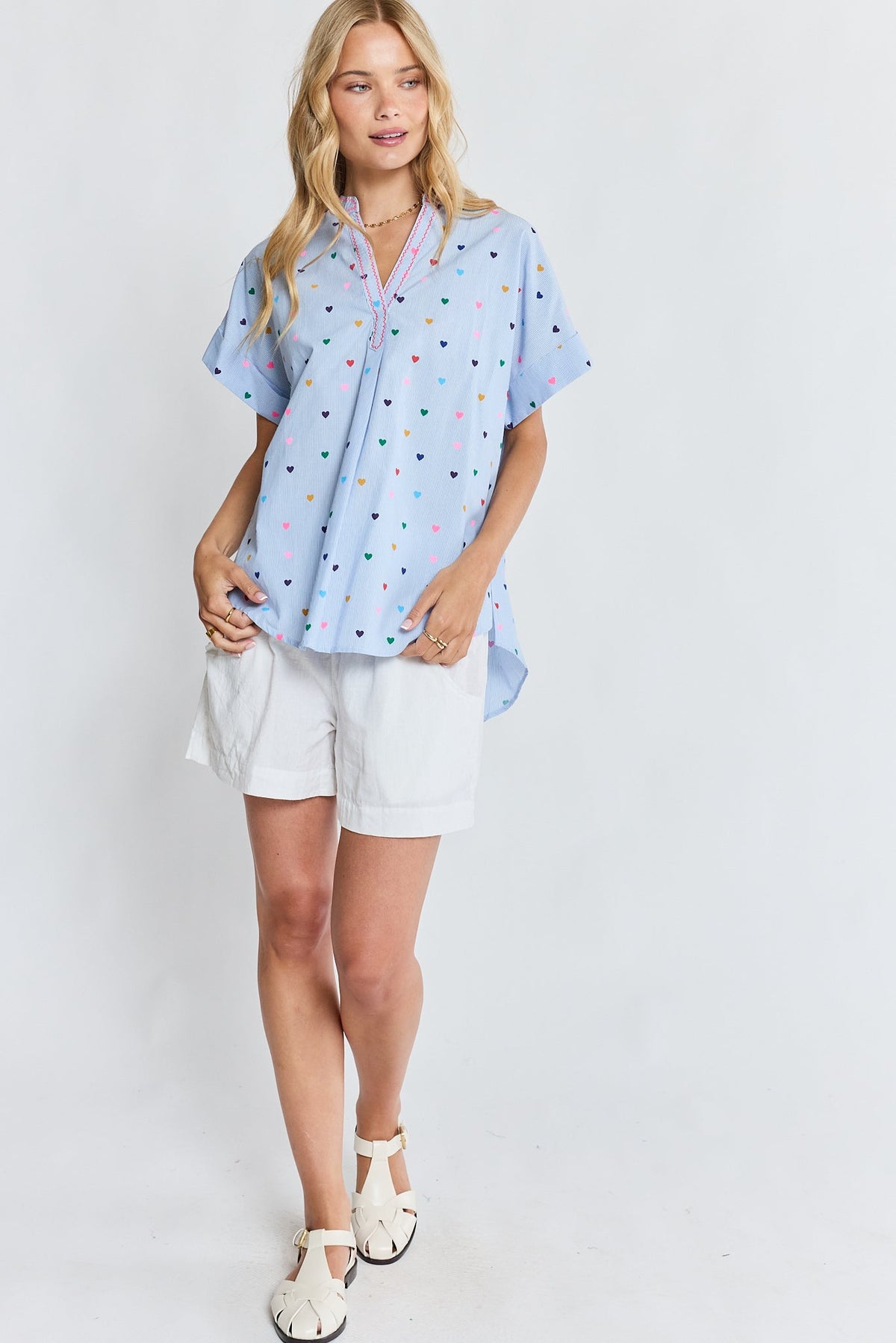 LulaLife Amour Top (Stripe)