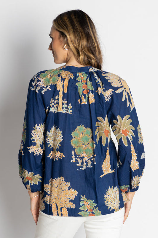 LulaLife Amrita Shirt (Navy)