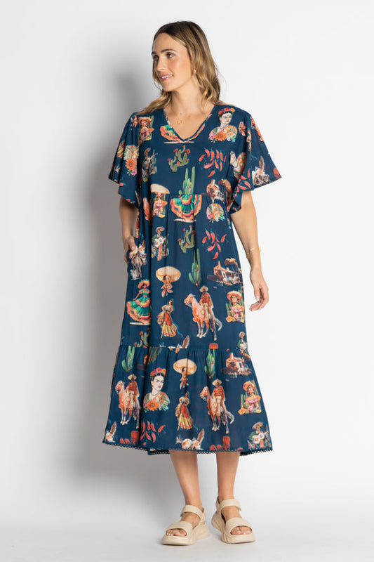 LulaLife Arriba Midi (Navy)