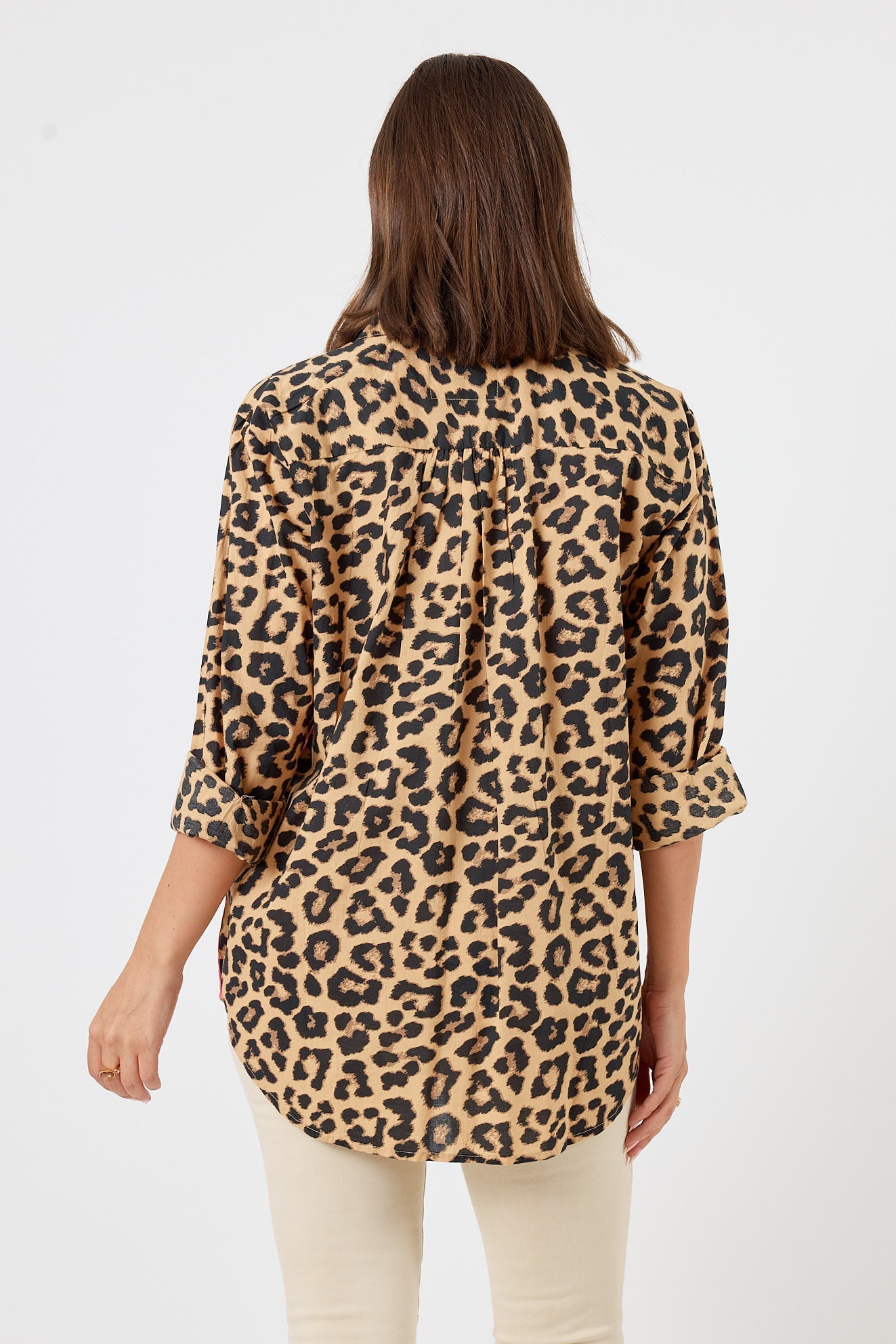 LulaLife Azure Shirt (Leopard)