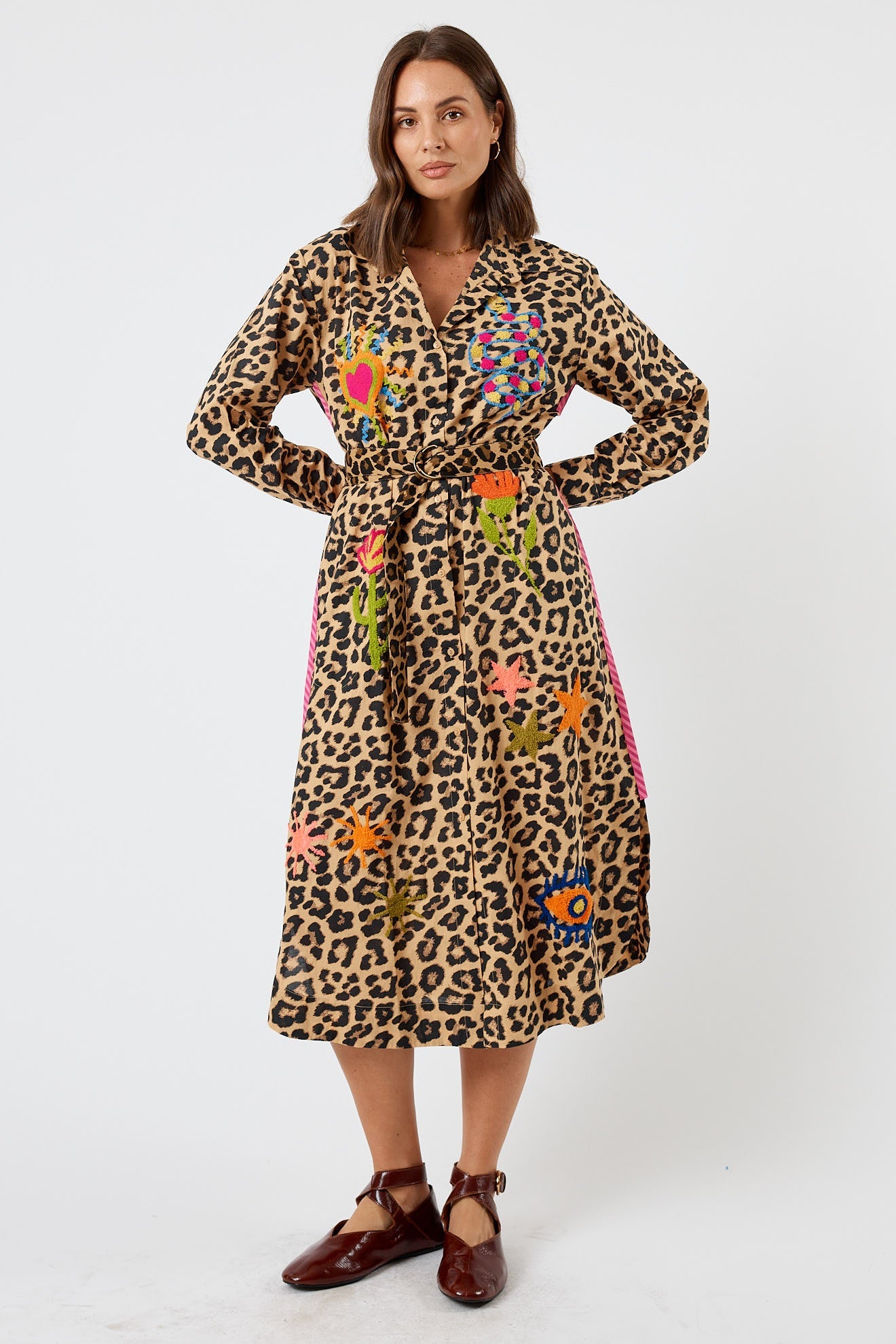 LulaLife Azure Shirtmaker (Leopard)