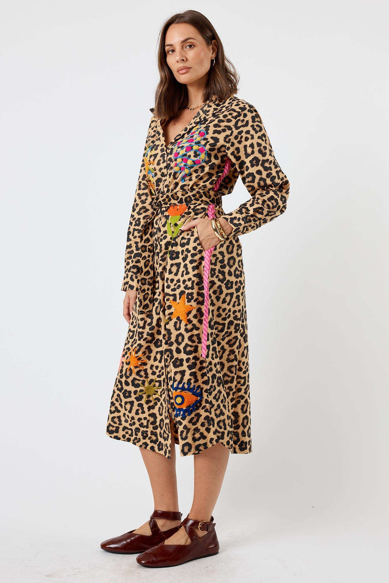 LulaLife Azure Shirtmaker (Leopard)