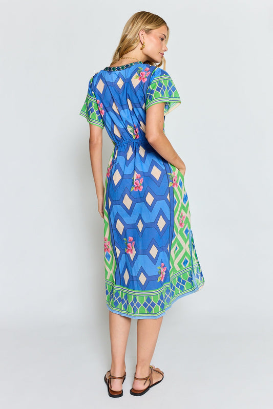 PRE SALE | LulaLife Bella Vista Midi Blueberry (Blue)