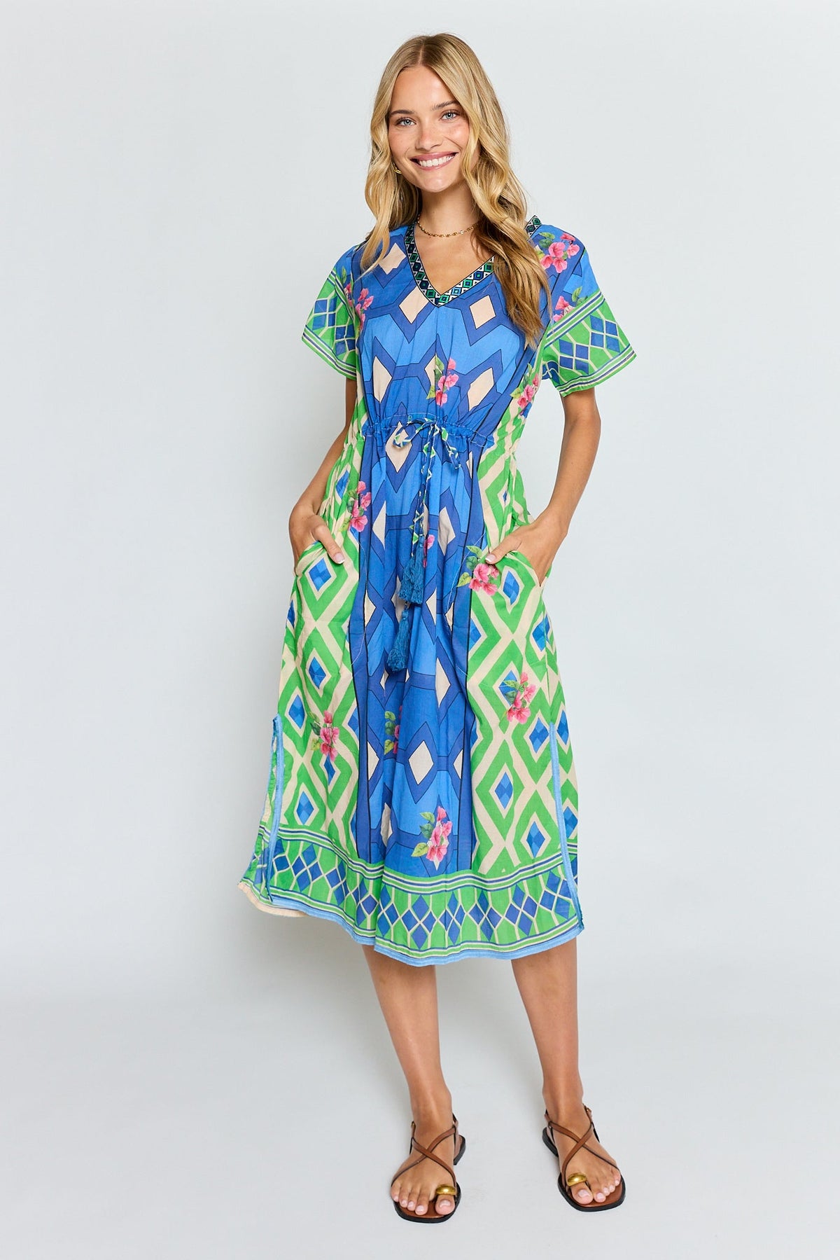 PRE SALE | LulaLife Bella Vista Midi Blueberry (Blue)