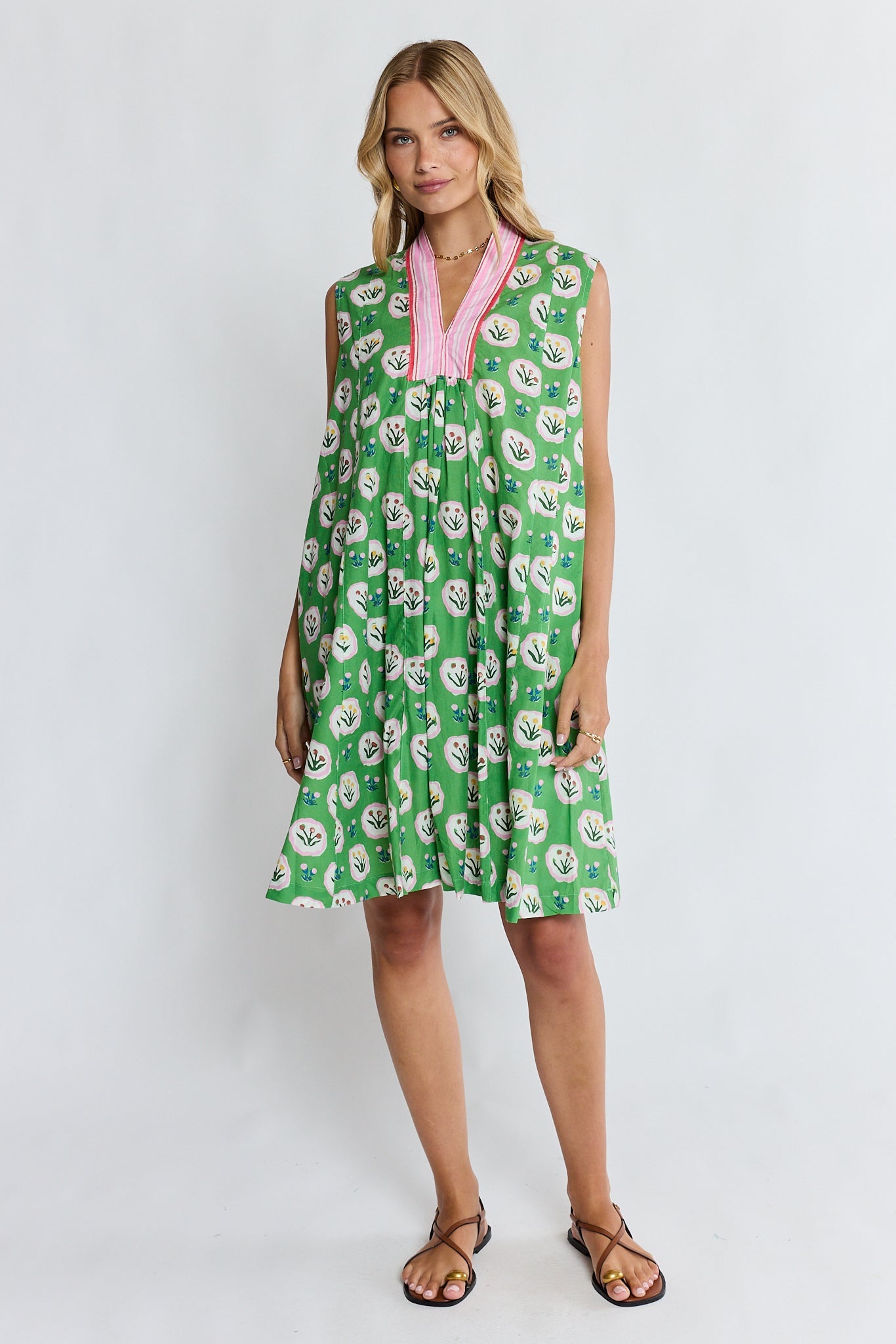 LulaLife Beth Sundress (Fern)