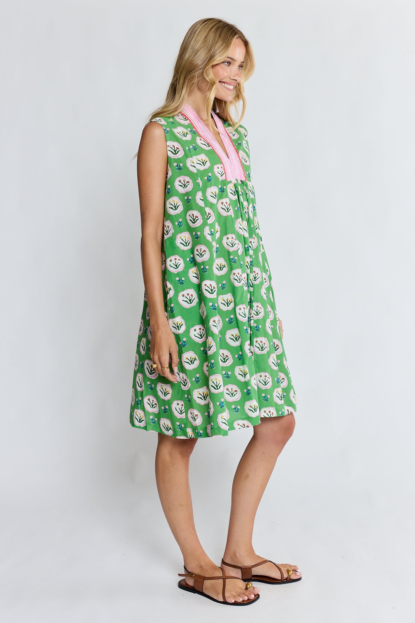 LulaLife Beth Sundress (Fern)